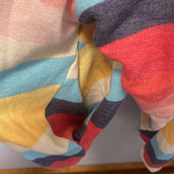 Bucket list Striped front knot long sleeve sweater - Picture 5 of 5